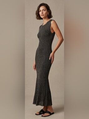 zara one shoulder sequin dress ZARA WOMAN NWT BLACK SILVER ASYMMETRICAL SEQUIN MINI DRESS size S
